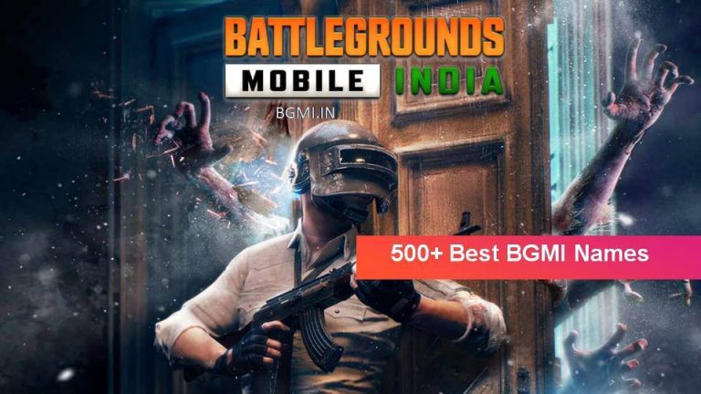 500+ Best Battlegrounds Mobile India Names for Boys and Girls
