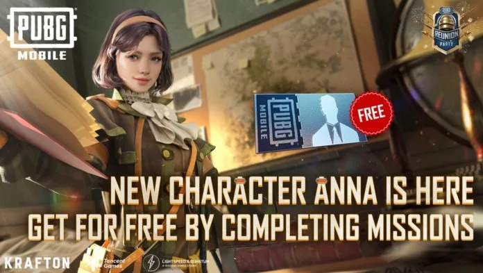 PUBG Mobile Anna Character