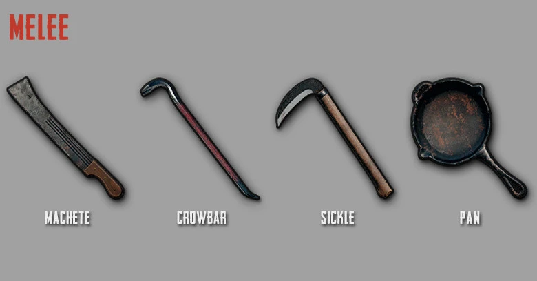 Melee weapons